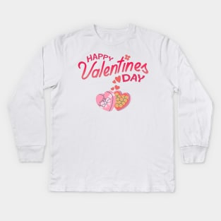 Happy Valentines Day - Sweets! Kids Long Sleeve T-Shirt